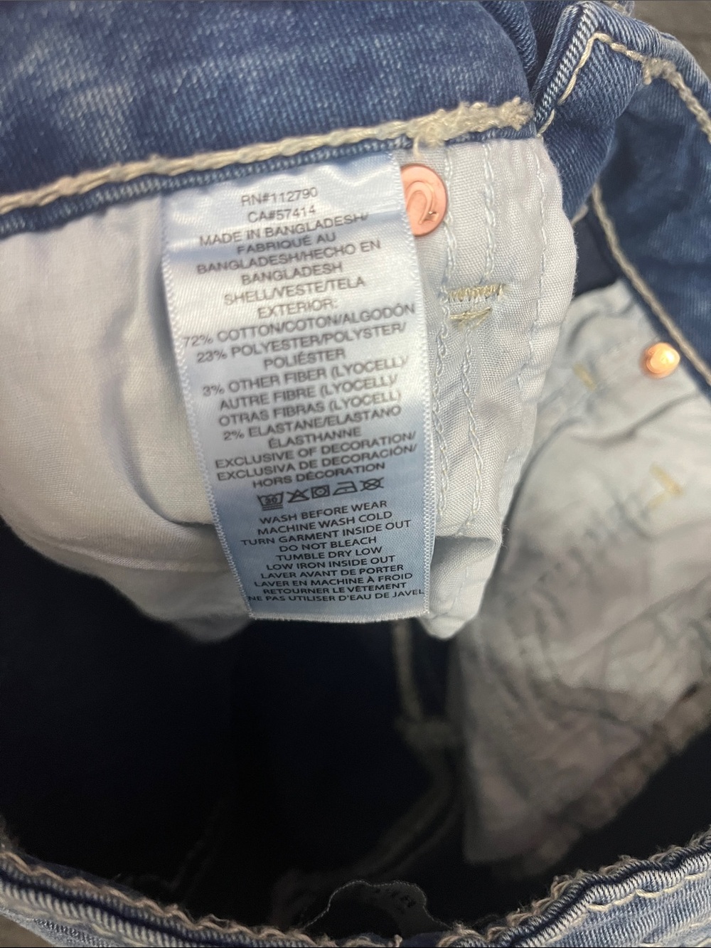 True Religion Light Blue Flared Jeans - Picture 5 of 16